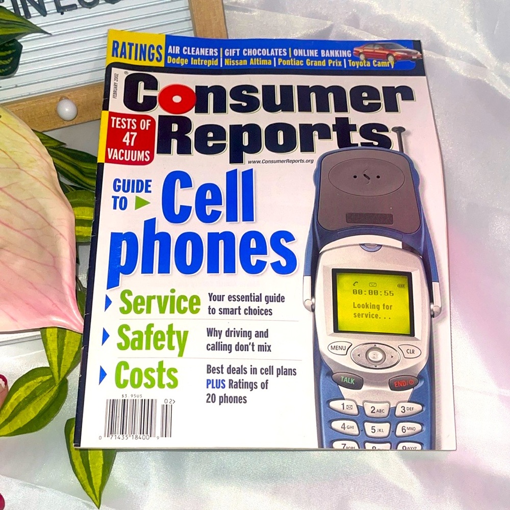 Consumer Reports Magazine February 2002 Cars Dodge Intrepid Nissan Altima Toyota